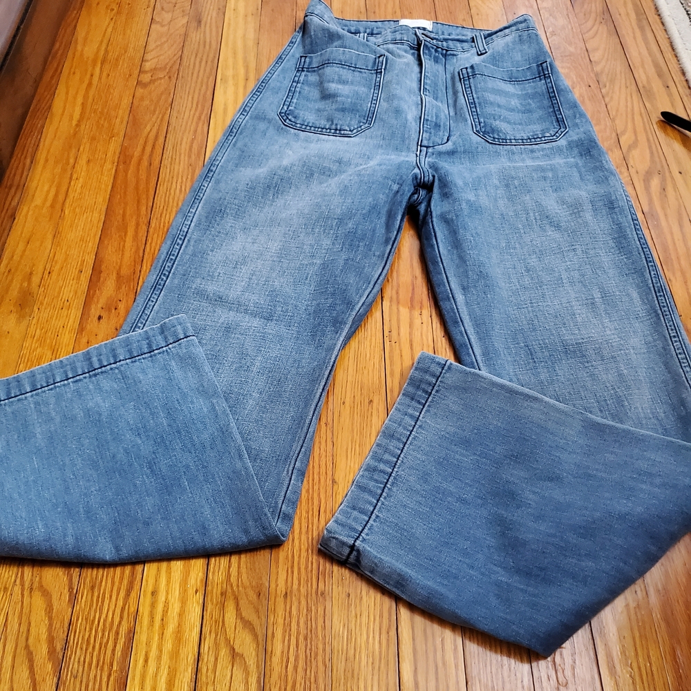 Doen Light Blue Wide Leg Jeans